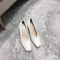 Dior Women Deesse Pump White Lambskin (1)