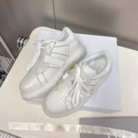 Dior Women Dior-Id Sneaker White Calfskin and Transparent Rubber (1)