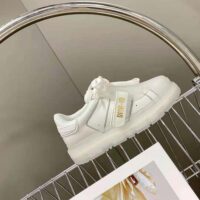 Dior Women Dior-Id Sneaker White Calfskin and Transparent Rubber (1)