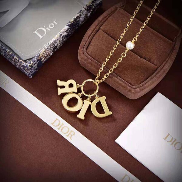 Dior Women Dio(r)evolution Necklace Gold-Finish Metal (6)