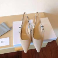 Dior Women J Adior Slingback Pump Nude Technical Fabric (1)