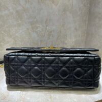 Dior Women Large Dior Caro Bag Black Soft Cannage Calfskin (1)