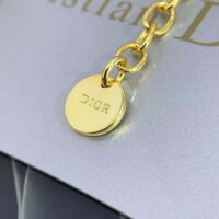 Dior Women Petit CD Necklace Gold-Finish Metal (1)