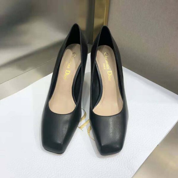 Dior Women Rhodes Pump Black Calfskin (2)