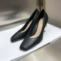 Dior Women Rhodes Pump Black Calfskin (1)