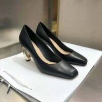 Dior Women Rhodes Pump Black Calfskin (1)