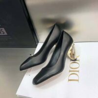 Dior Women Rhodes Pump Black Calfskin (1)