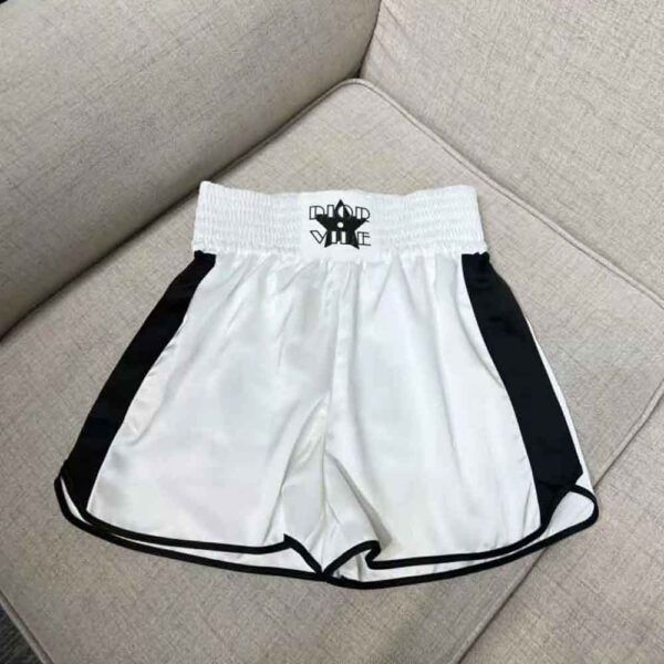 Dior Women Vibe Shorts White Technical Satin (3)