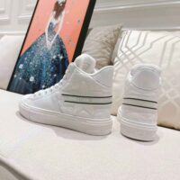 Dior Women Walk N Dior Star Sneaker White Dior Etoile Embossed Lambskin and Calfskin (1)