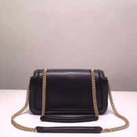 Fendi Women Baguette Chain Black Nappa Leather Bag (1)