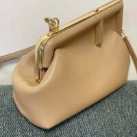 Fendi Women First Small Beige Leather Bag (1)