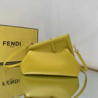 Fendi Women First Small Yellow Leather Bag (1)