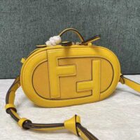 Fendi Women Mini Camera Case Yellow Leather and Suede Mini-Bag (1)