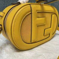 Fendi Women Mini Camera Case Yellow Leather and Suede Mini-Bag (1)