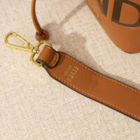 Fendi Women Mon Tresor Leather Mini Bag-brown (1)