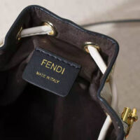 Fendi Women Mon Tresor Leather Mini Bag-white (1)