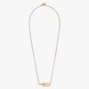 Fendi Women O Lock Necklace Gold-Colored Necklace