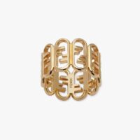 Fendi Women O’Lock Ring Gold-colored Ring (1)