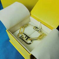 Fendi Women Olock Bracelet Gold-Colored (1)