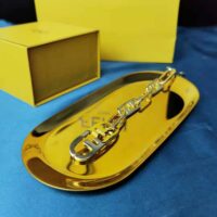 Fendi Women Olock Bracelet Gold-Colored (1)