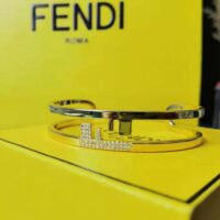 Fendi Women O’lock Bracelet with Gold-Colored Bracelet (1)