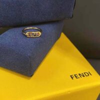 Fendi Women Thin Ring with Fendi O’Lock Motif (1)