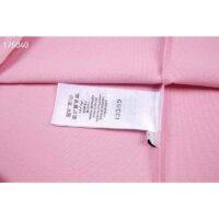 Gucci GG Women Bananya Cotton T-Shirt Pink Jersey Crewneck Oversize Fit (5)