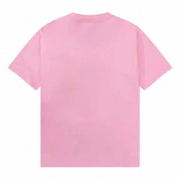 Gucci GG Women Bananya Cotton T-Shirt Pink Jersey Crewneck Oversize Fit (8)
