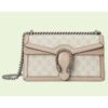 Gucci Women Dionysus Small GG Bag Beige White GG Supreme Canvas