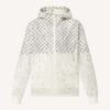 Louis Vuitton LV Men Damier Spread Windbreaker Polyester Optical White Regular Fit