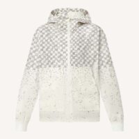 Louis Vuitton LV Men Damier Spread Windbreaker Polyester Optical White Regular Fit (3)