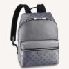 Louis Vuitton LV Unisex Discovery Backpack PM Gunmetal Gray Monogram Coated Canvas