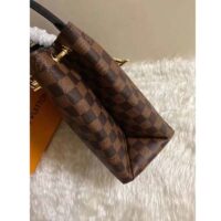 Louis Vuitton LV Unisex Riverside Tote Black Brown Damier Ebene Coated Canvas (1)