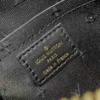 Louis Vuitton LV Women Alma BB Handbag Black Quilted Embroidered Smooth Calf (3)