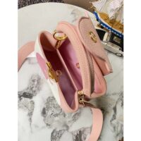 Louis Vuitton LV Women Capucines BB Pink Crème Taurillon Cowhide Leather (4)