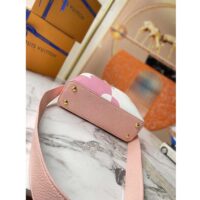 Louis Vuitton LV Women Capucines BB Pink Crème Taurillon Cowhide Leather (4)