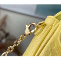 Louis Vuitton LV Women Micro Métis Yellow Monogram Empreinte Embossed Supple Grained Cowhide (3)