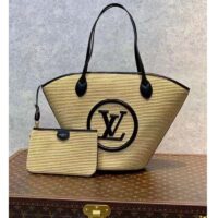 Louis Vuitton Women Saint Jacques Black Synthetic Knitted Raffia Cowhide Leather (5)