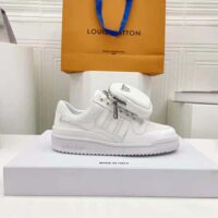 Prada Women Adidas for Prada Re-Nylon Forum Sneakers-White (1)