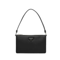 Prada Women Brushed Leather Mini-Bag-black (1)