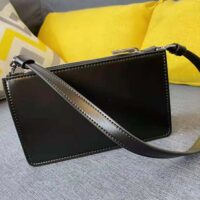 Prada Women Brushed Leather Mini-Bag-black (1)
