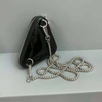 Prada Women Brushed Leather Mini-Pouch-black (1)