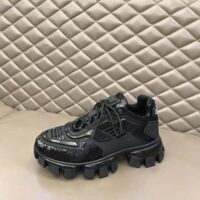 Prada Women Cloudbust Thunder Sequined Sneakers-Black (1)