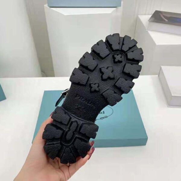 Prada Women Foam Rubber Sandals in 55 mm Heel Height-Black (10)