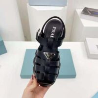 Prada Women Foam Rubber Sandals in 55 mm Heel Height-Black (1)