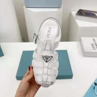 Prada Women Foam Rubber Sandals in 55 mm Heel Height-White (1)