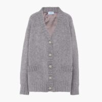 Prada Women Oversized Shetland Wool Cardigan (1)