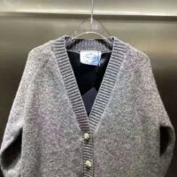 Prada Women Oversized Shetland Wool Cardigan (1)