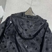 Prada Women Re-Nylon Embroidered Jacket-Black (1)
