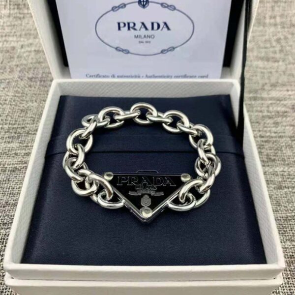 Prada Women Symbole Bracelet 925 Sterling Silver (2)